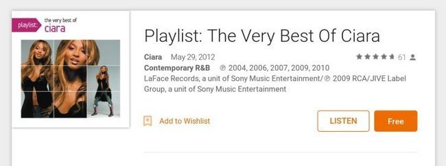 Fotografía - [Offre Alerte] Get The Very Best Of chanteur R & B Ciara gratuitement sur Google Play Musique